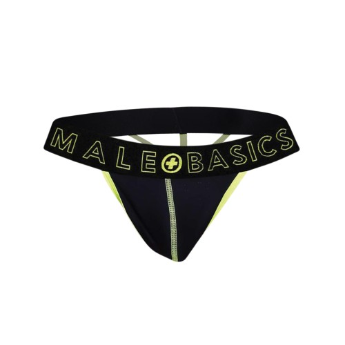 Male Basics Neon Thong Yellow LG