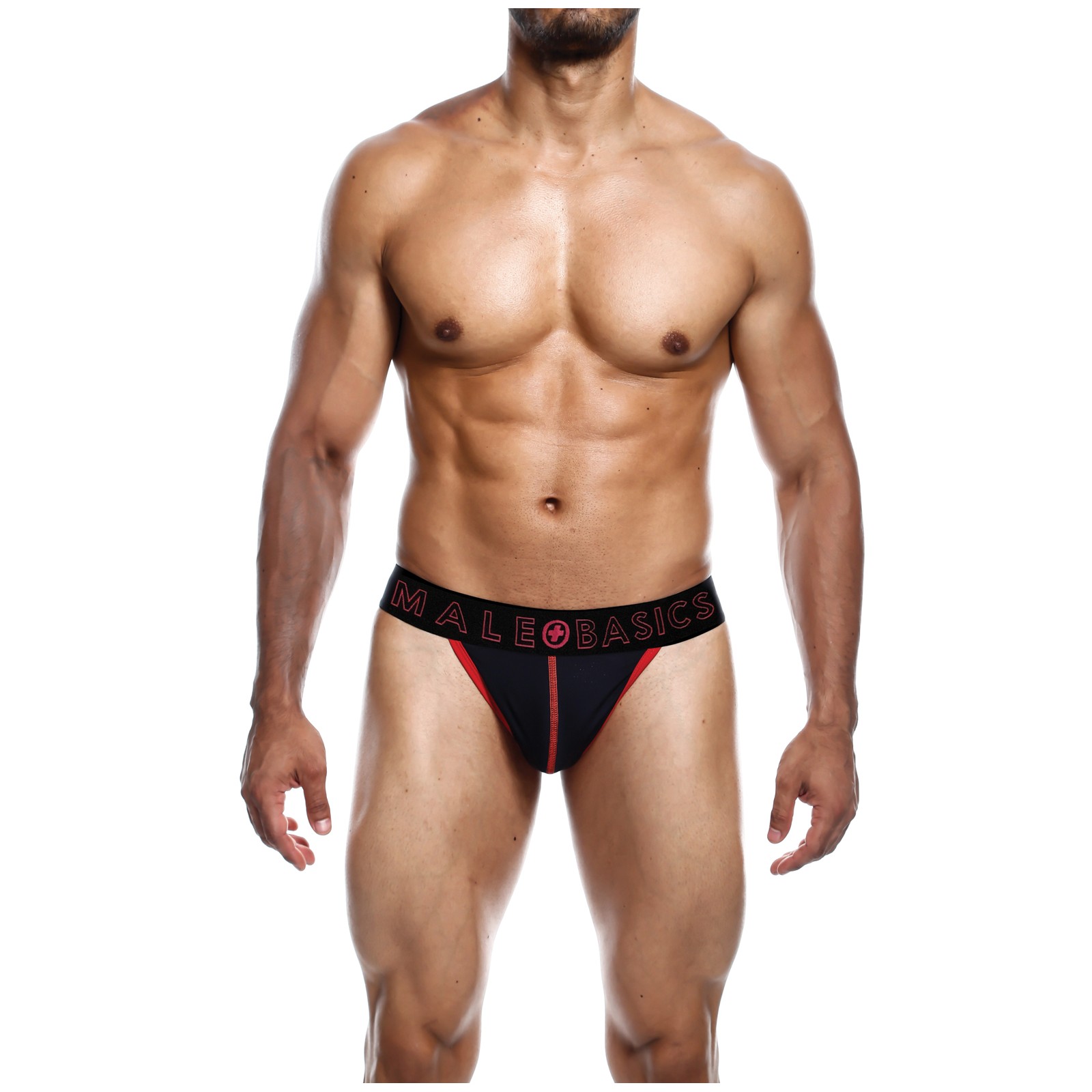 Tanga Neon Rojo XL para Hombre MaleBasics