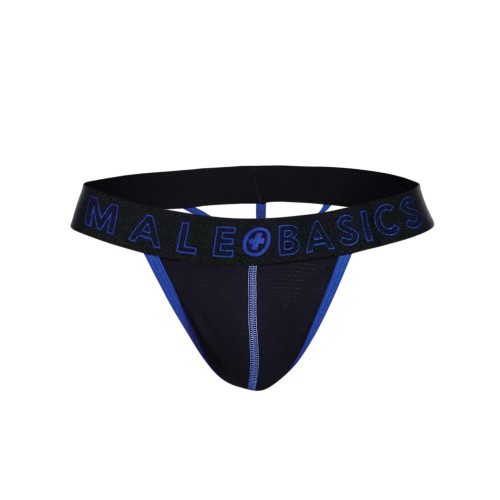 Male Basics Neon Thong Royal LG