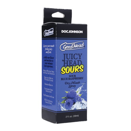 GoodHead Spray para Boca Seca - 2 oz Sabor Frambuesa Azul Ácida