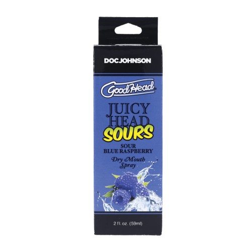 GoodHead Juicy Head Dry Mouth Spray - 2 oz Sour Blue Raspberry