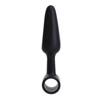 Vibrador Anal de 4" en Bolsa Negro