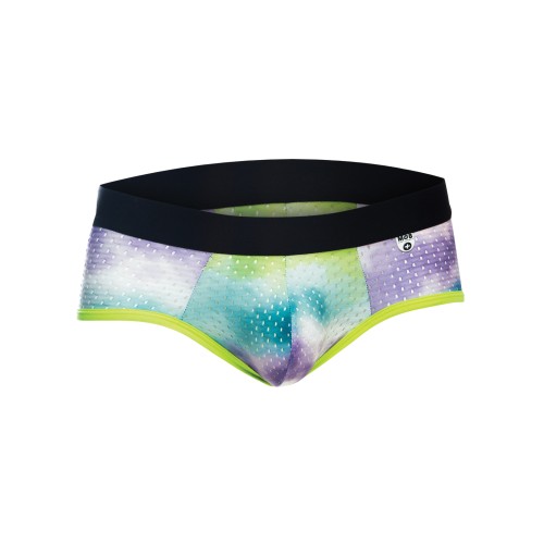 Male Basics Aero Brief Green Dye | Underwear for Men