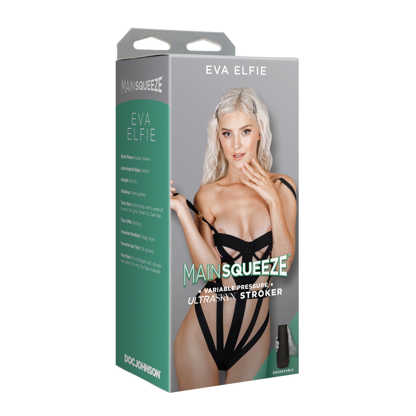 Main Squeeze Eva Elfie ULTRASKYN Stroker for Realistic Pleasure