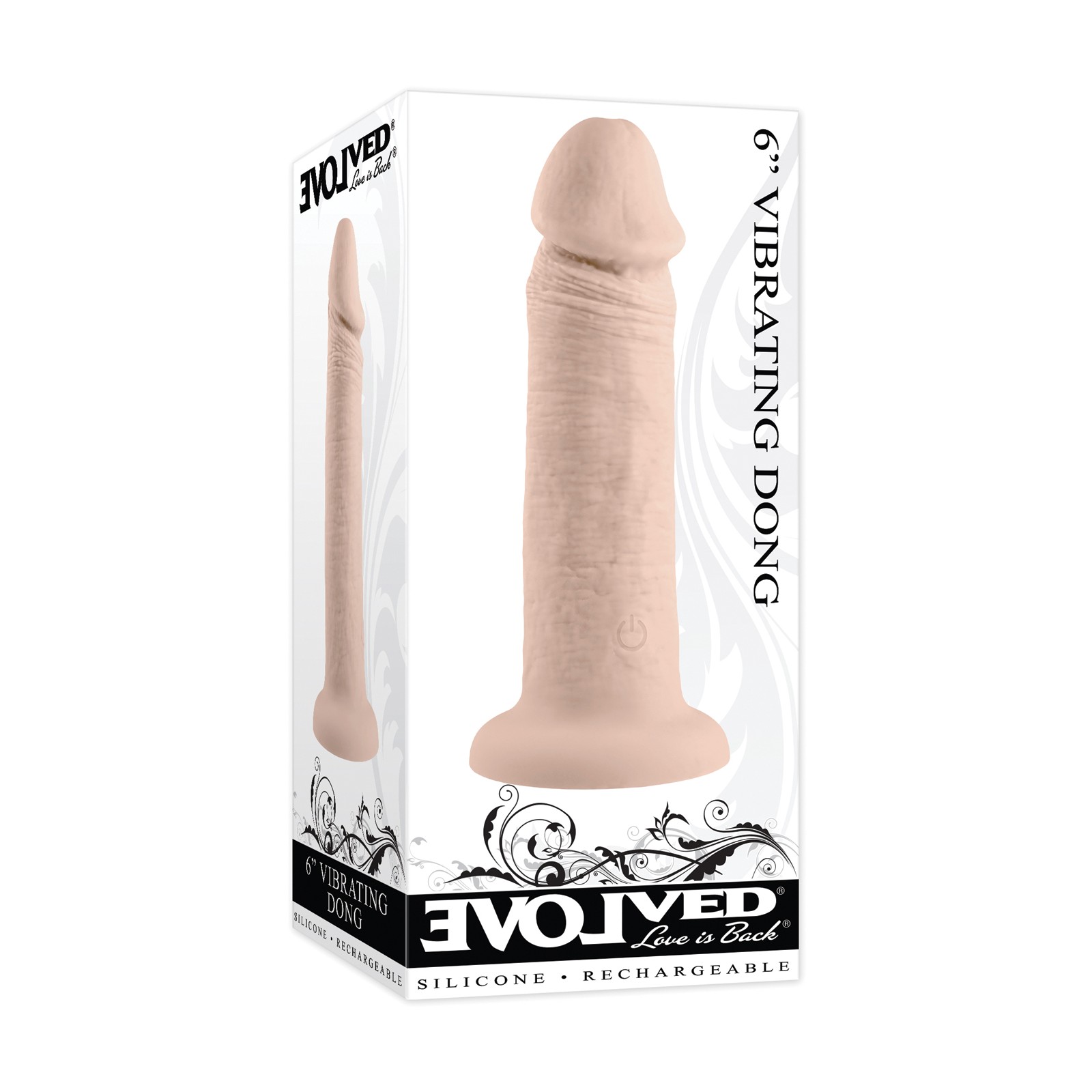 Dildo Vibrador Realista de 6"