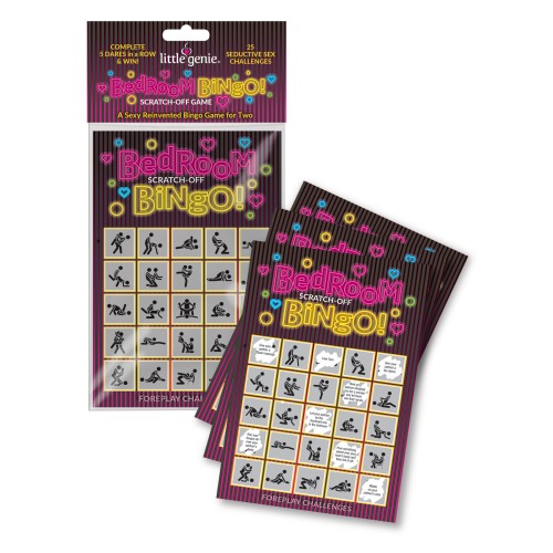 Juego de Rasca y Gana Bingo del Dormitorio