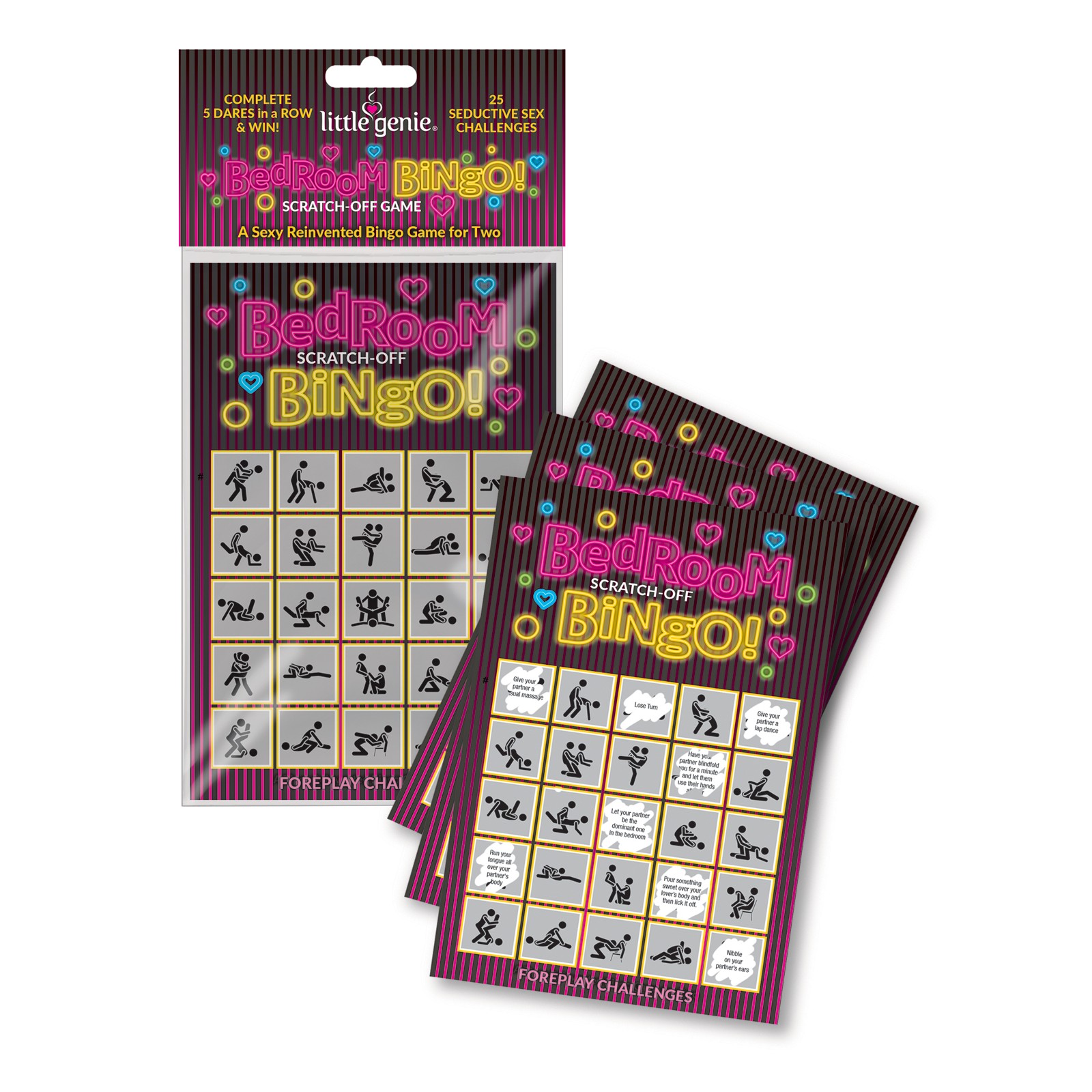 Juego de Rasca y Gana Bingo del Dormitorio