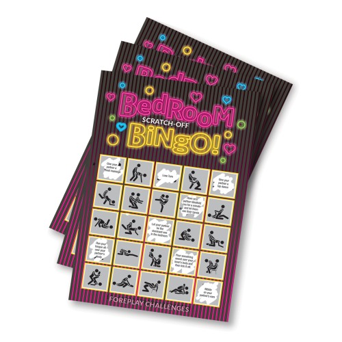 Juego de Rasca y Gana Bingo del Dormitorio