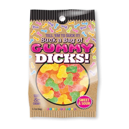 Caramelos Divertidos Suck A Bag Of Gummy Dicks