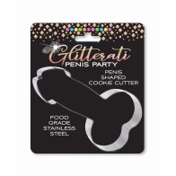 Glitterati Penis Cookie Cutter for Fun Baking