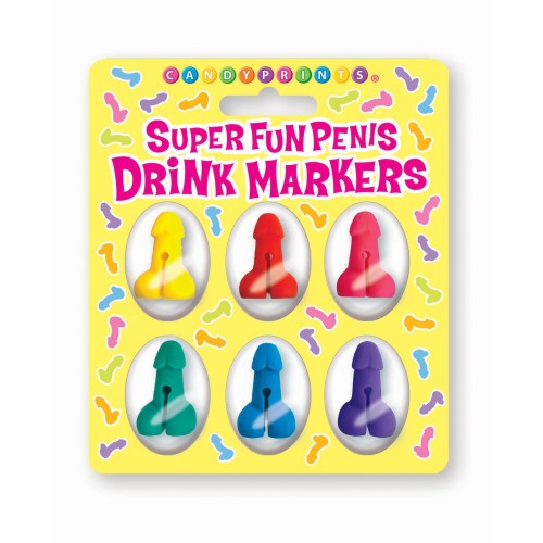 Super Fun Penis Cocktail Markers for Parties