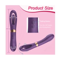 Lisa Flicking G-Spot Vibrator for Ultimate Pleasure