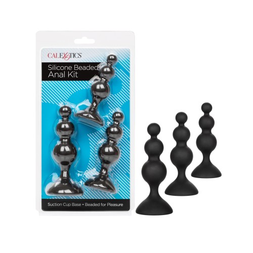 Kit de Entrenamiento Anal con Perlas de Silicona