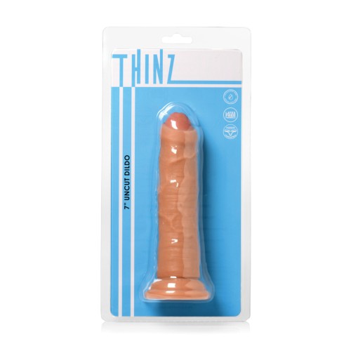 Thinz 7 Inch Uncut Dildo Light