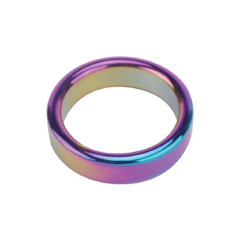 Plesur Rainbow Metal Cock Ring