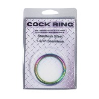 Plesur Rainbow Metal Cock Ring