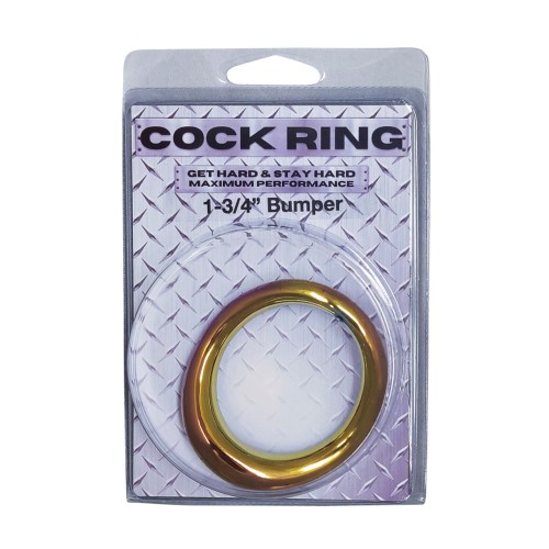 Plesur Metal Cock Ring Rainbow