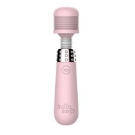 Hello Sexy Bling Bling Mini Wand Massager Cherry Blossom