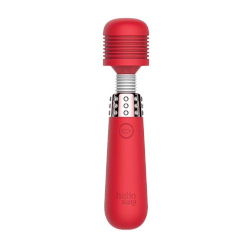 Hello Sexy Bling Bling Mini Wand Massager Tiger Lily