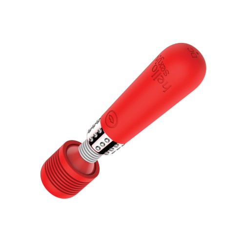 Hello Sexy Bling Bling Mini Wand Massager Tiger Lily