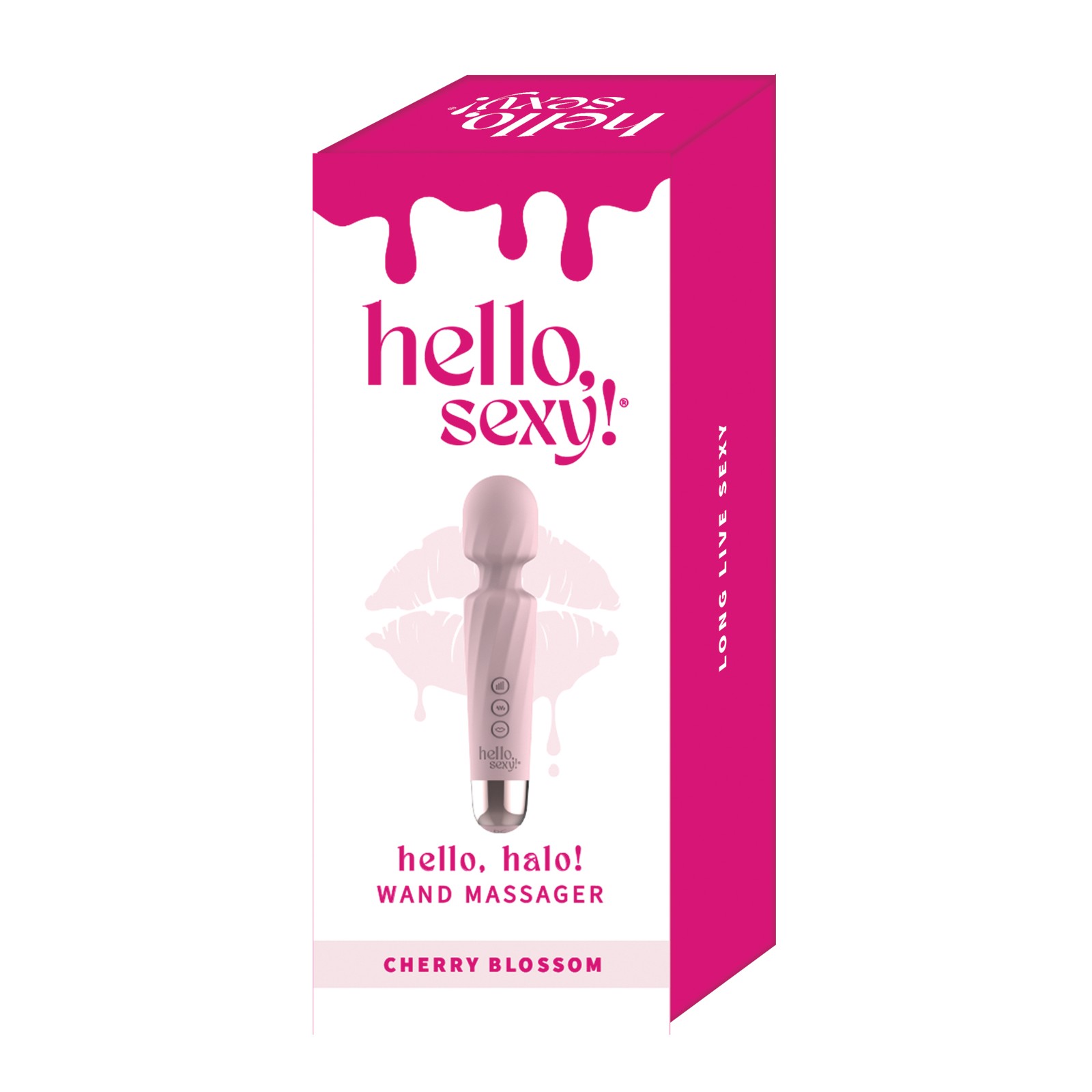 Hello Sexy Hello Halo Wand Massager Cherry Blossom