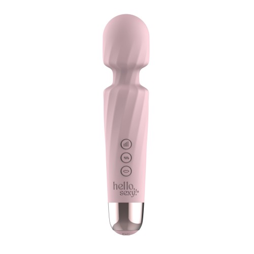 Hello Sexy Hello Halo Wand Massager Cherry Blossom