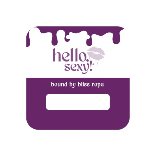 Bound By Bliss Bondage Rope - Lilac