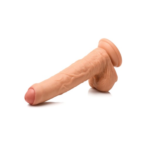 Curve Toys Thinz Uncut Dildo 8 inches