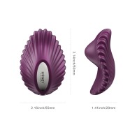 Vibrador de Panty Magnético Controlado por App Lila