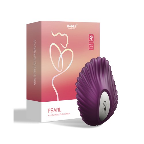 Pearl App-Controlled Magnetic Panty Vibrator Lilac