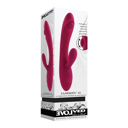 Vibrador Evolved Jammin' G para Placer del Punto G