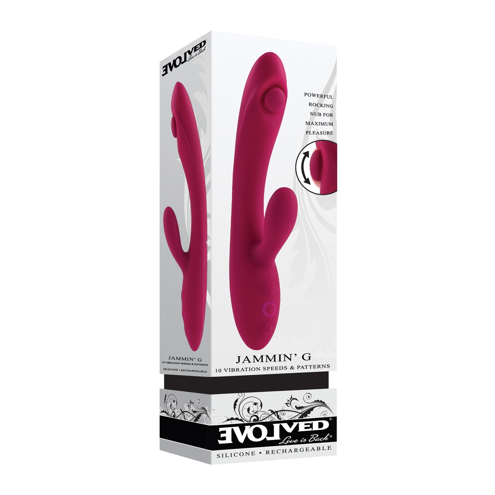 Vibrador Evolved Jammin' G para Placer del Punto G