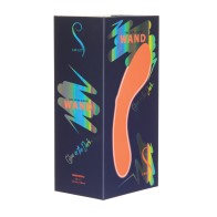 The Mini Swan Wand Glow in the Dark Orange Edition