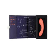 The Mini Swan Wand Glow in the Dark Orange Edition