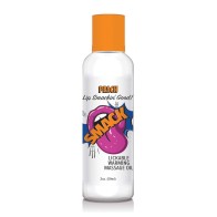 Aceite de Masaje Calentador Lickable Smack Sabor Durazno