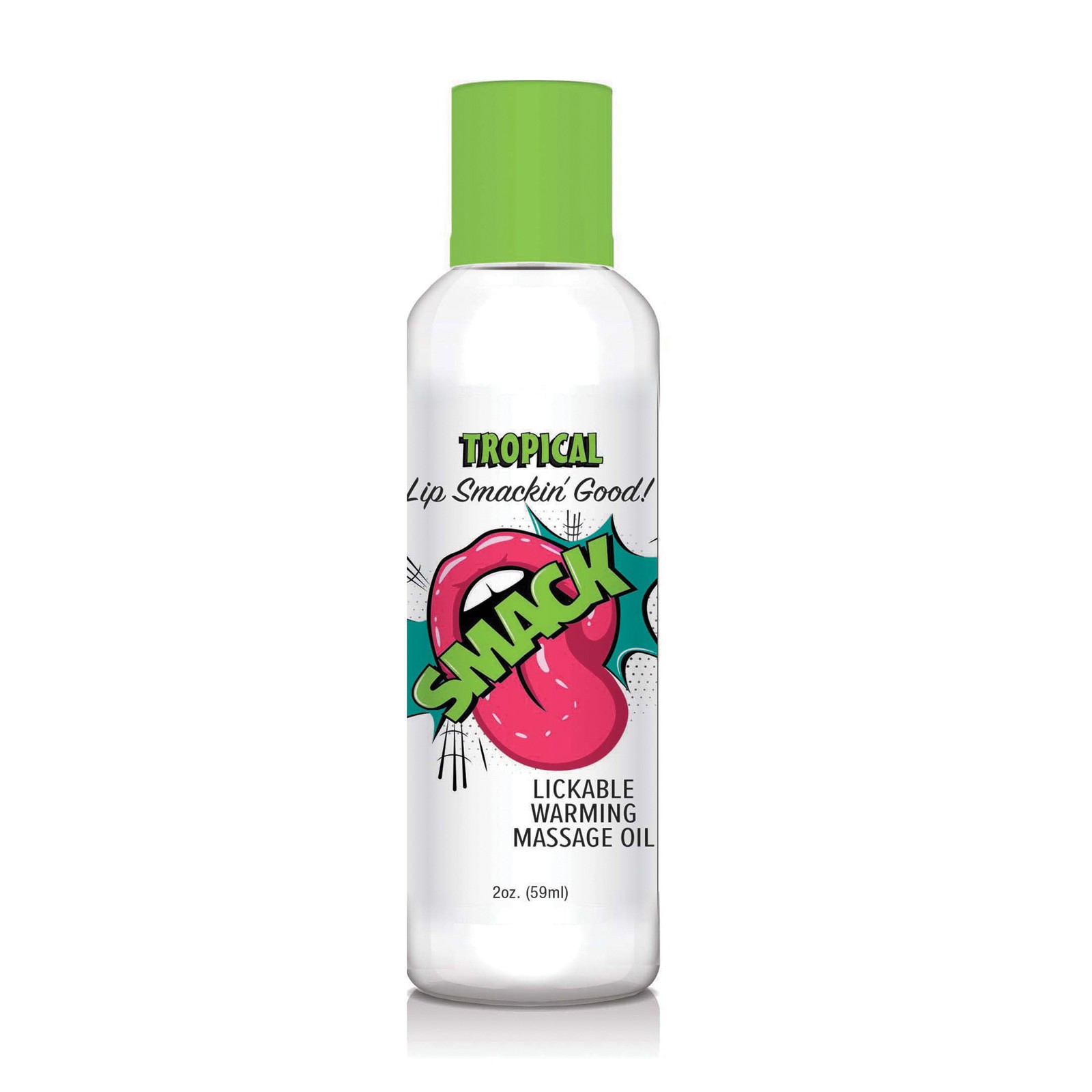 Aceite de Masaje Calentador Smack Tropical 2 oz