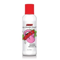 Smack Warming Lickable Massage Oil - Cherry