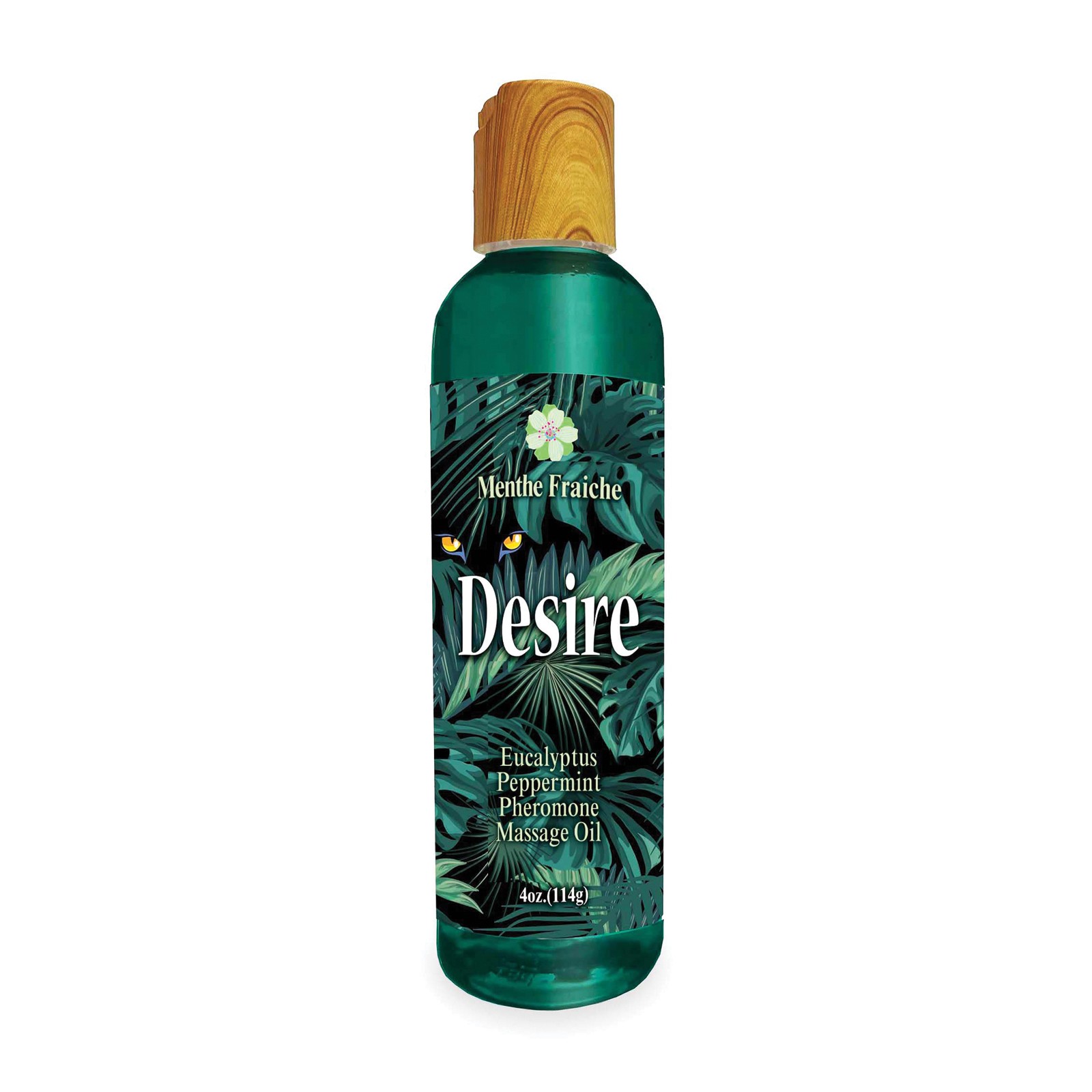 Aceite de Masaje con Feromonas Desire 4 oz Eucalipto Peppermint