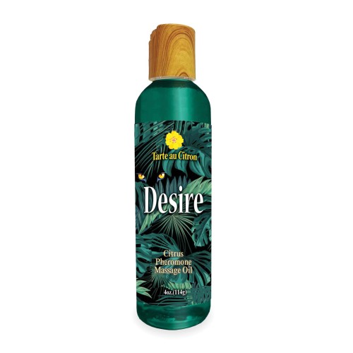 Aceite de Masaje con Feromonas Desire 4oz Cítrico