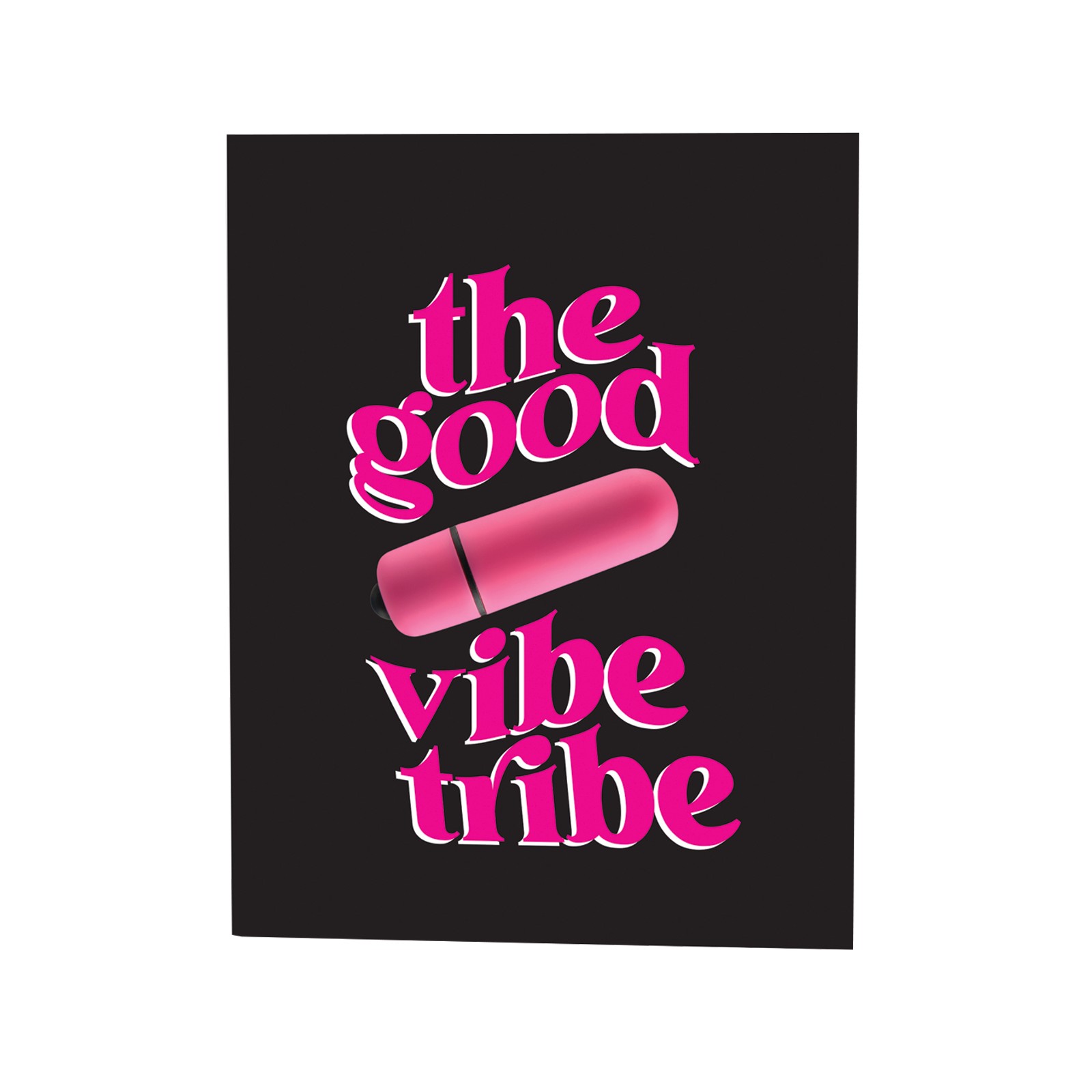 Naughty Vibes Greeting Card with Vibrator