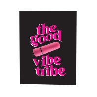 Naughty Vibes Greeting Card with Vibrator