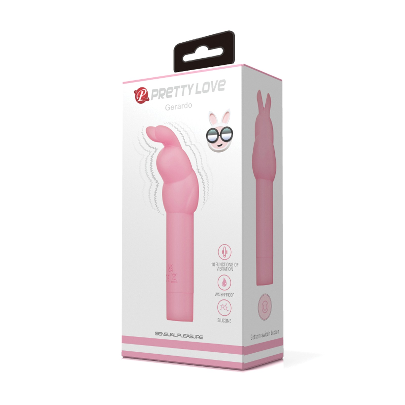 Pretty Love Gerardo Bunny Vibrator Pink