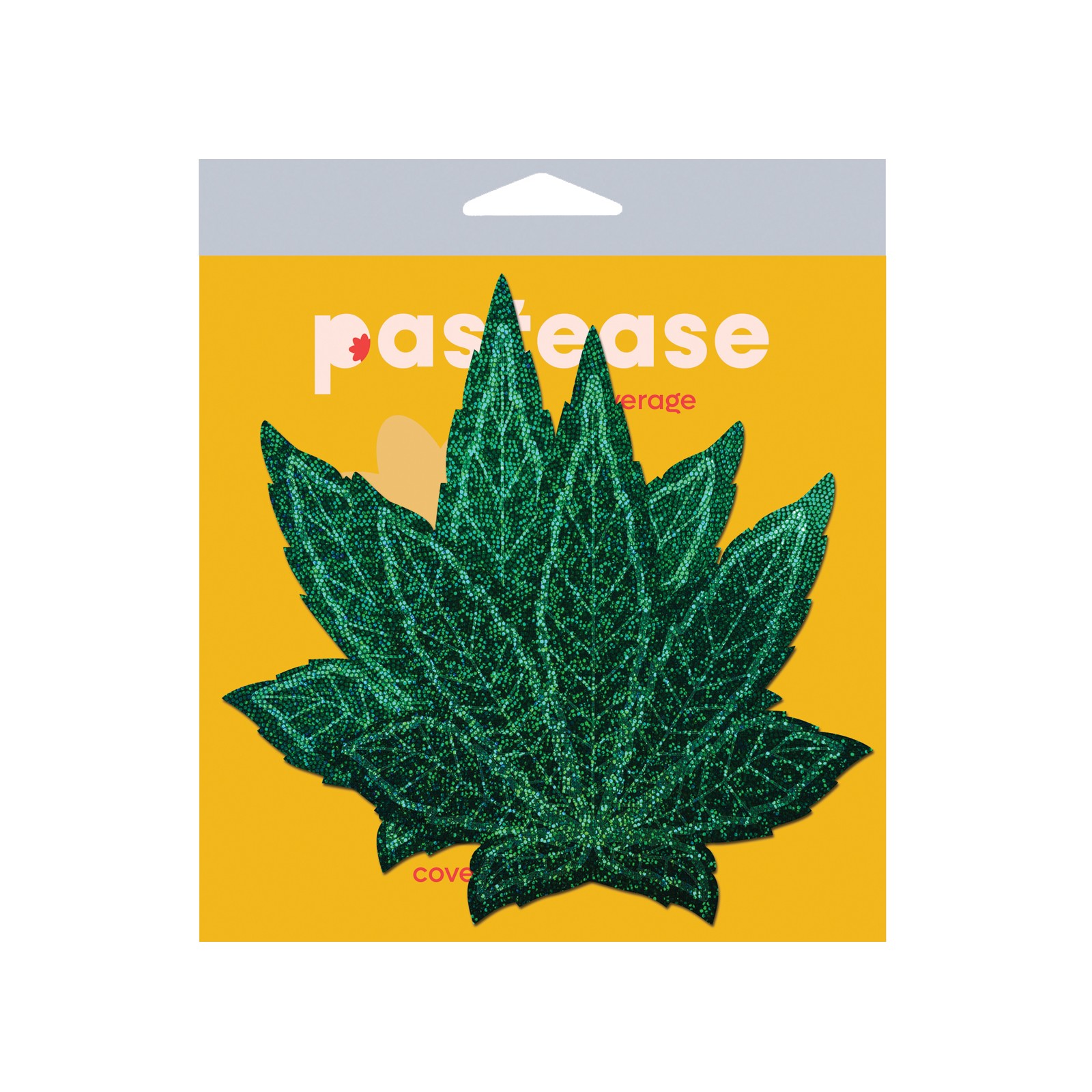 Pastease Pot Leaf Glitter Breast Covers