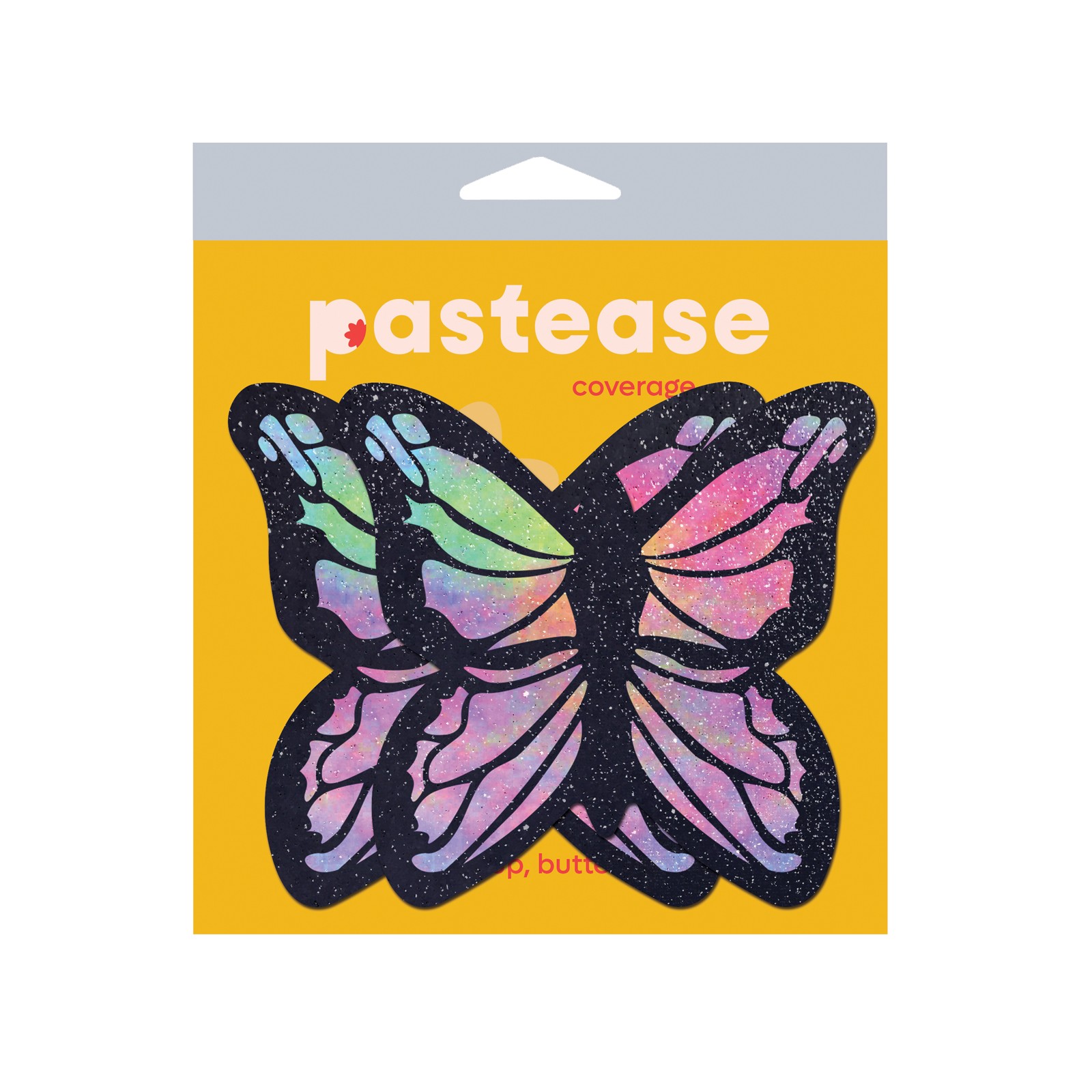 Pastease Coverage Twinkle Velvet Butterfly - Rainbow O/S