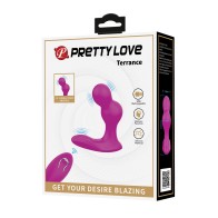 Estimulador Dual Pretty Love Terrance Fucsia