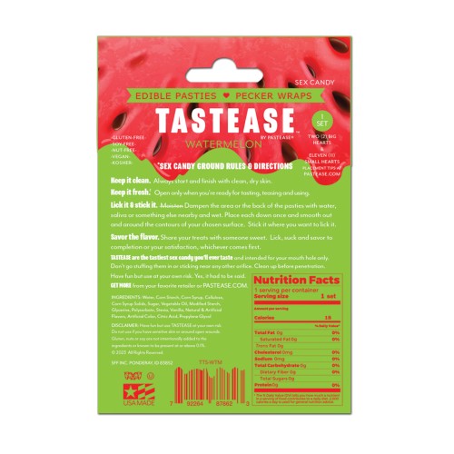 Tastease Edible Pasties for Fun Experiences