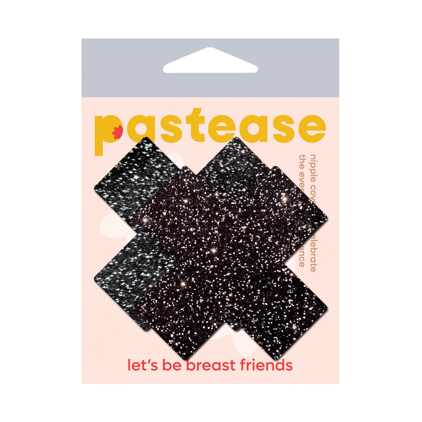 Pastease All Sparkle Plus X Black Nipple Pasties