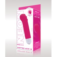 XGen Bodywand Neon Mini Dotted G Vibe - Placer Compacto