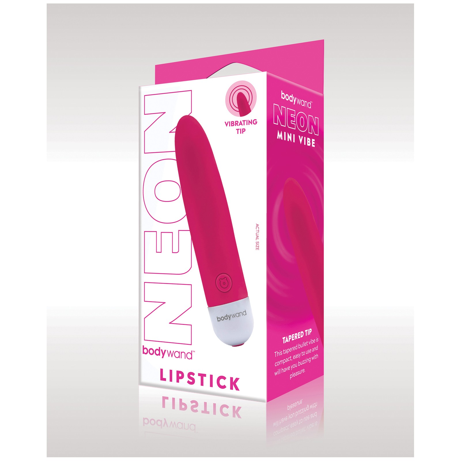 Mini Vibrador Lipstick Neon de Bodywand para Placer Mejorado