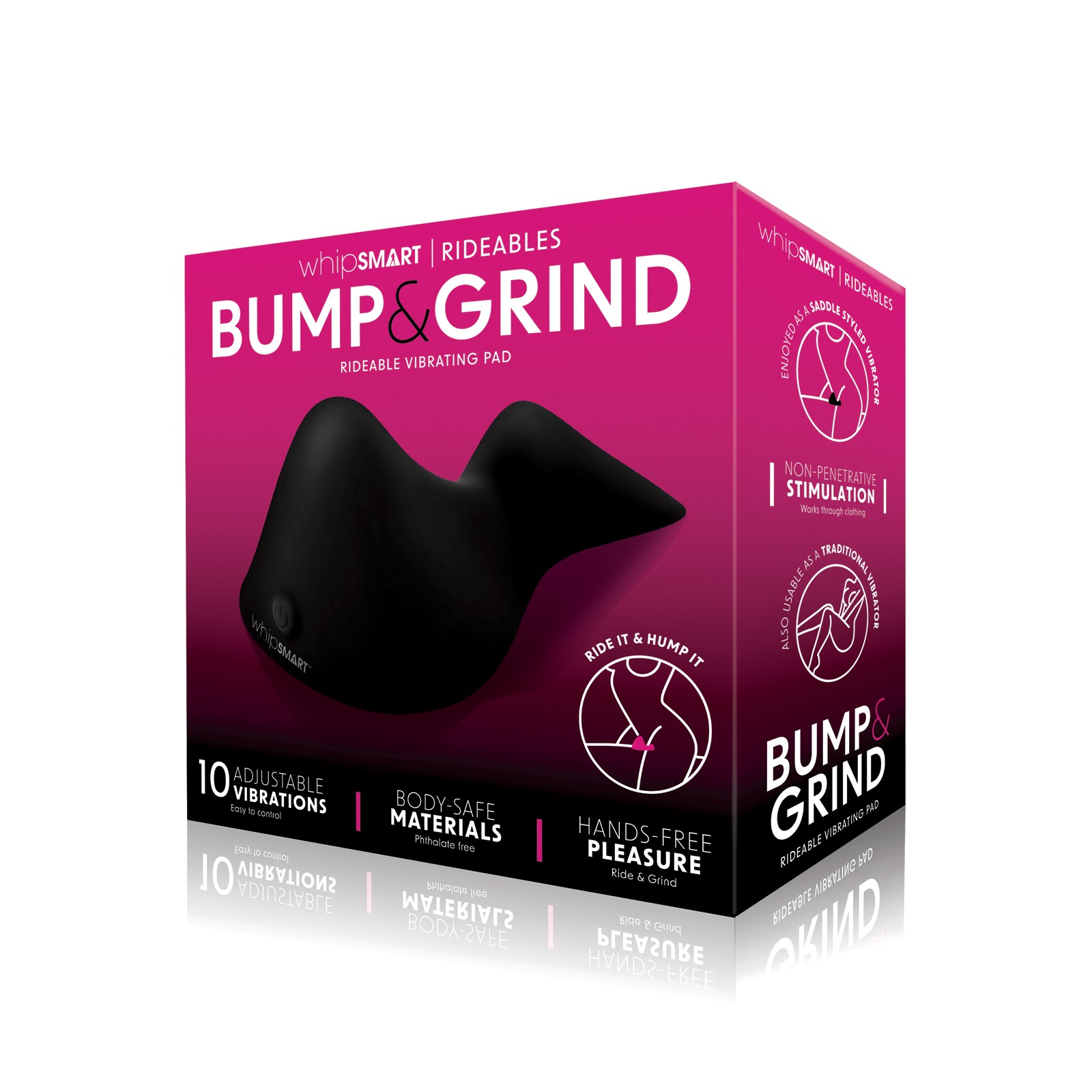 Whipsmart Bump & Grind Rideable Vibrating Pad